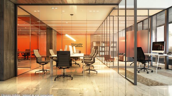 Cloisons mobiles : solutions pour une séparation efficace et esthétique